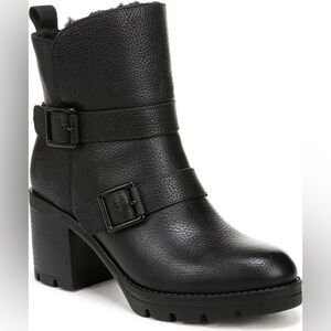 NWT NATURALIZER Verney Water Repellent Faux Fur
Lined Platform Moto Bootie